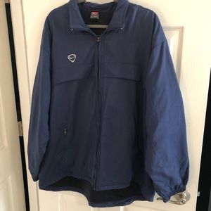 Nike Jackets \u0026 Coats | Nike Team Penn State Zip Up Windbreaker Blue and White Size XL | Color: Blue/White | Size: XL | Showalter4's Closet